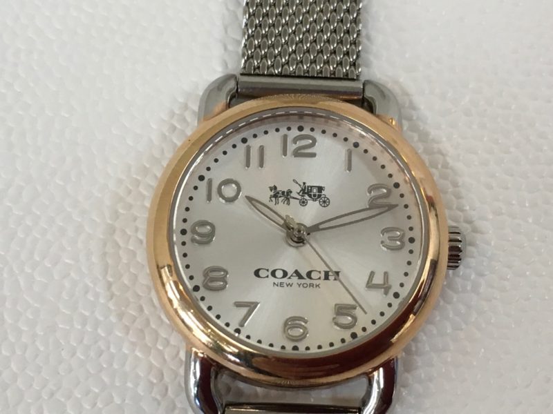 COACHの腕時計の電池交換
