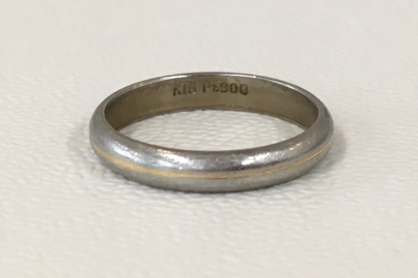 K18／プラチナの指輪のサイズ直し